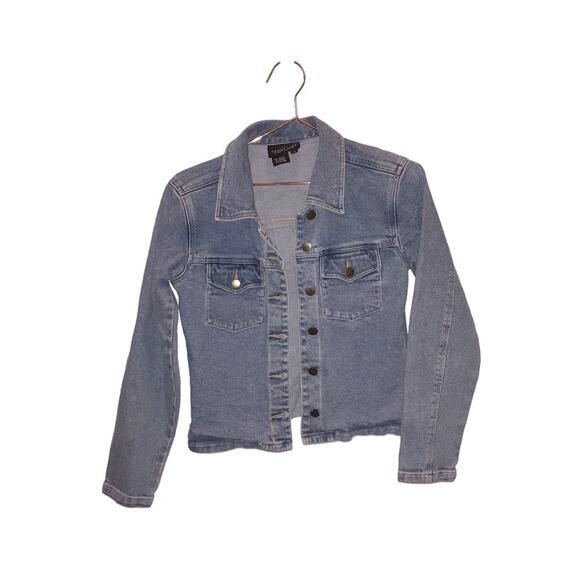 Carole Little  Jean Jacket size 4 - Picture 1 of 6
